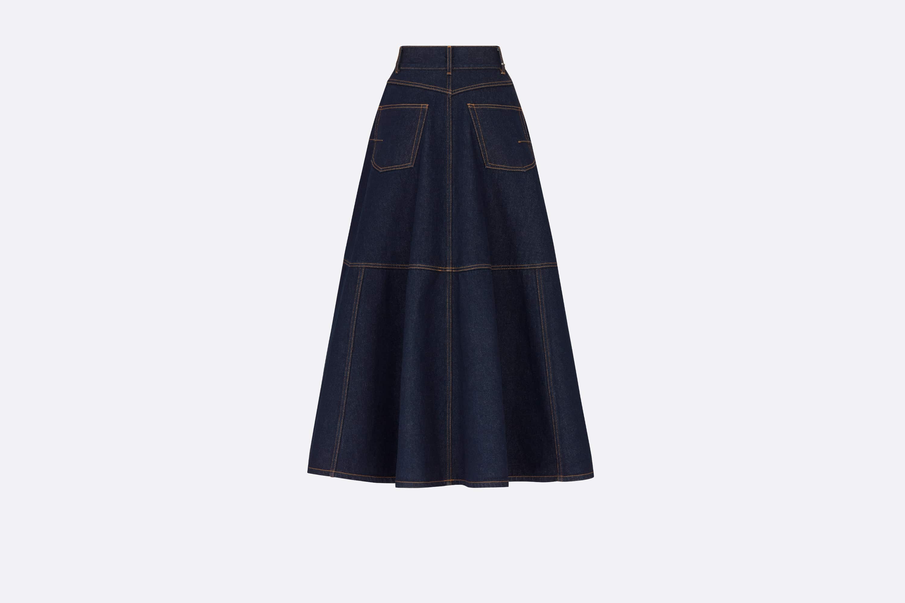 Flared Mid-Length Skirt - 2