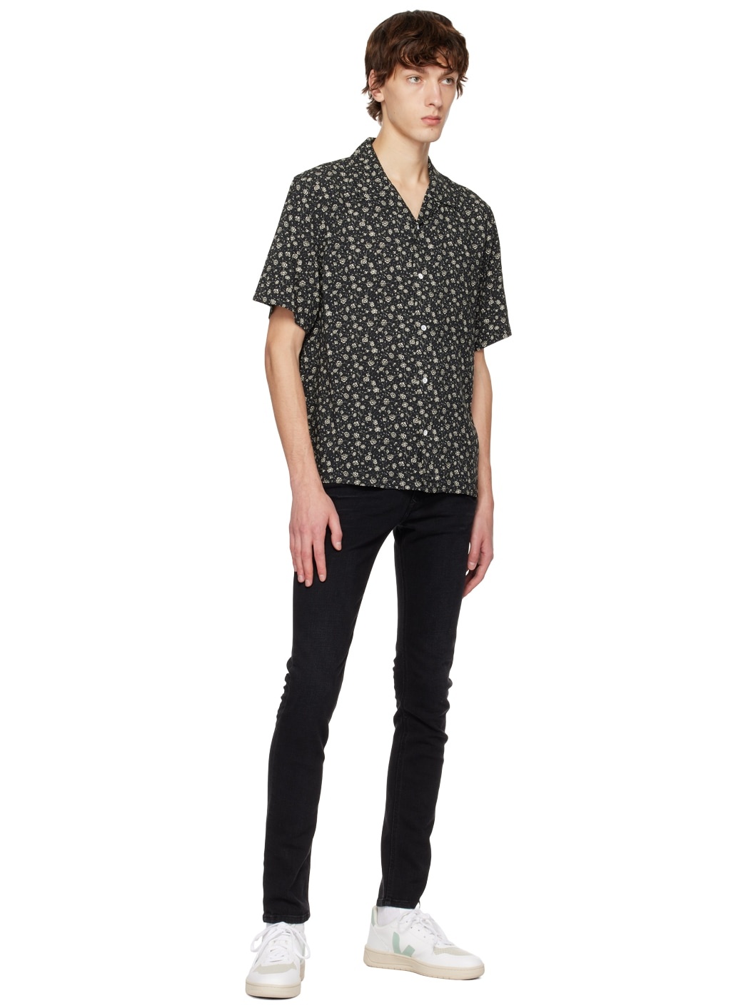 Black Avery Shirt - 4