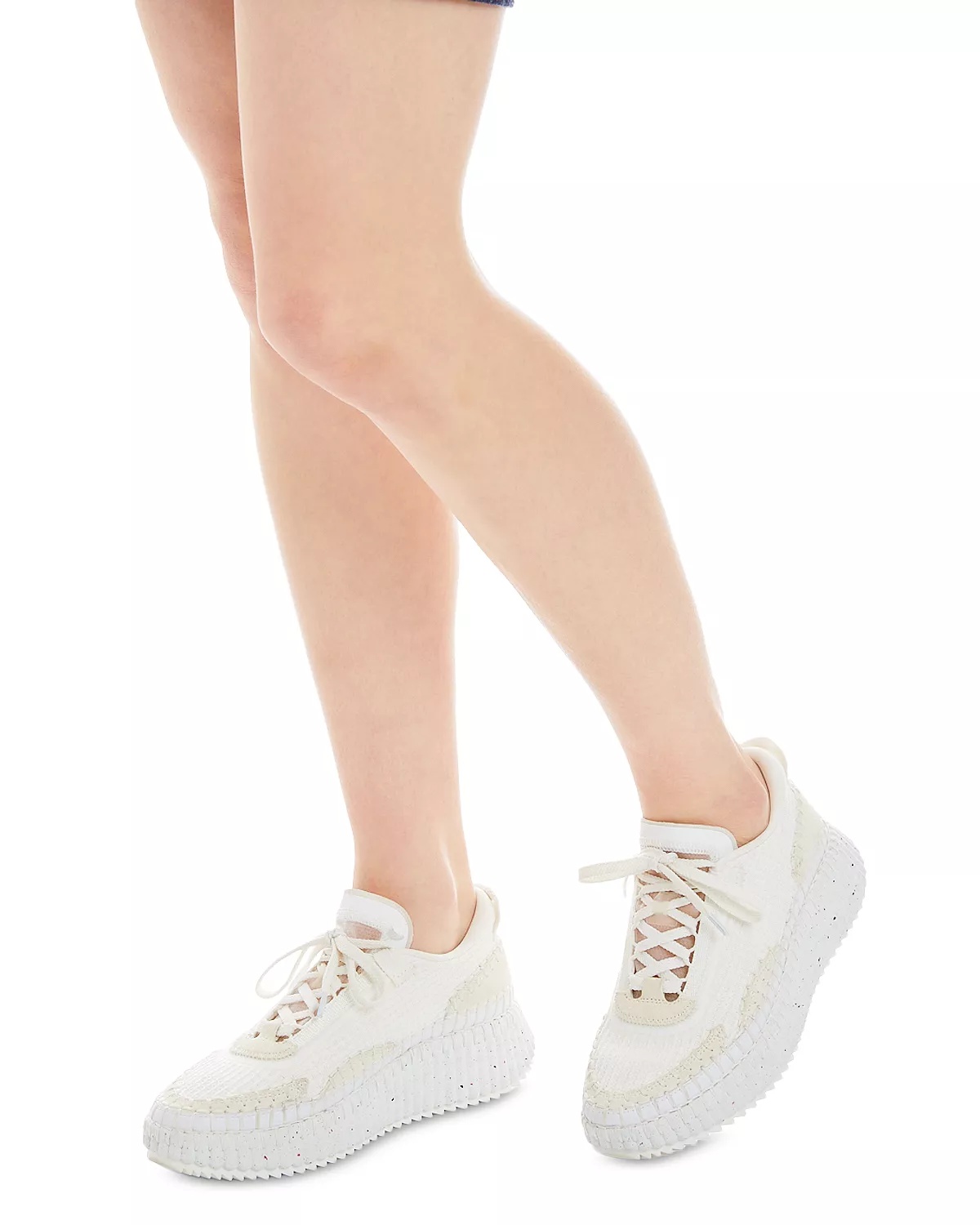 Women's Nama Woven Platform Low Top Sneakers - 3