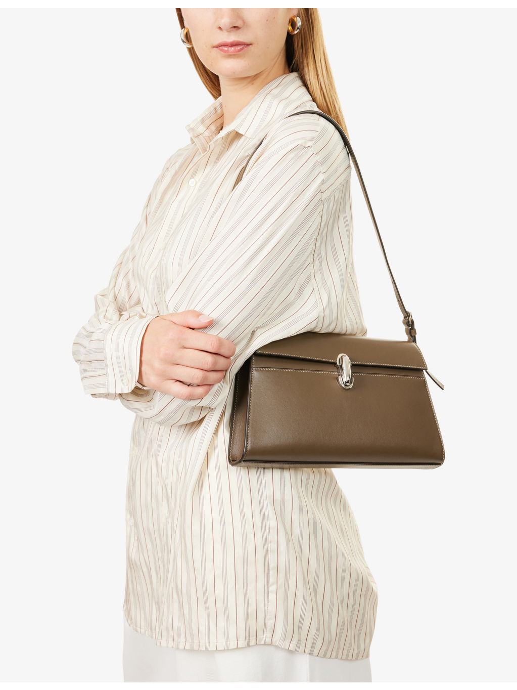 Symmetry Leather Shoulder Bag - 2