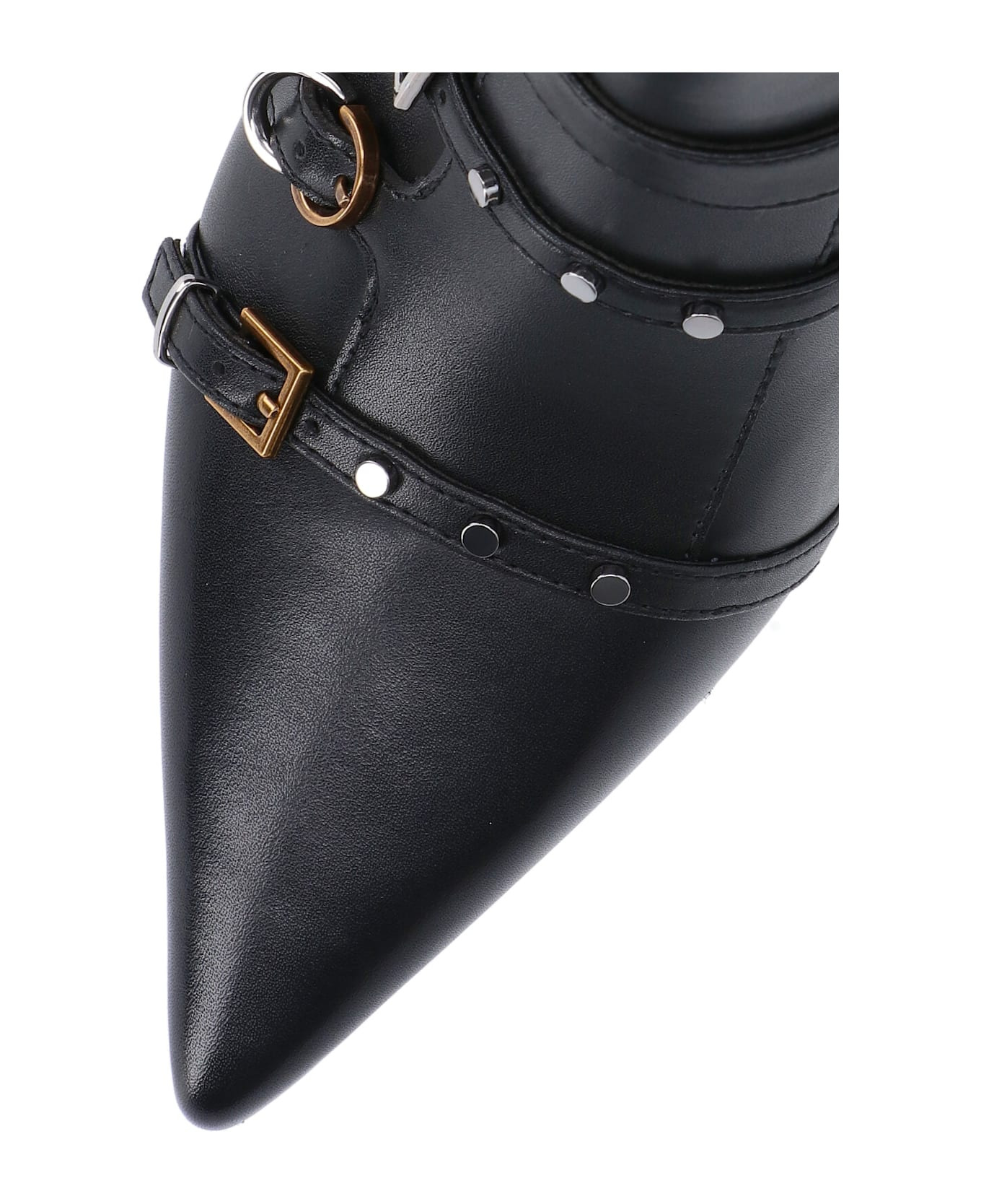 Ankle Boots With Buckle - 5
