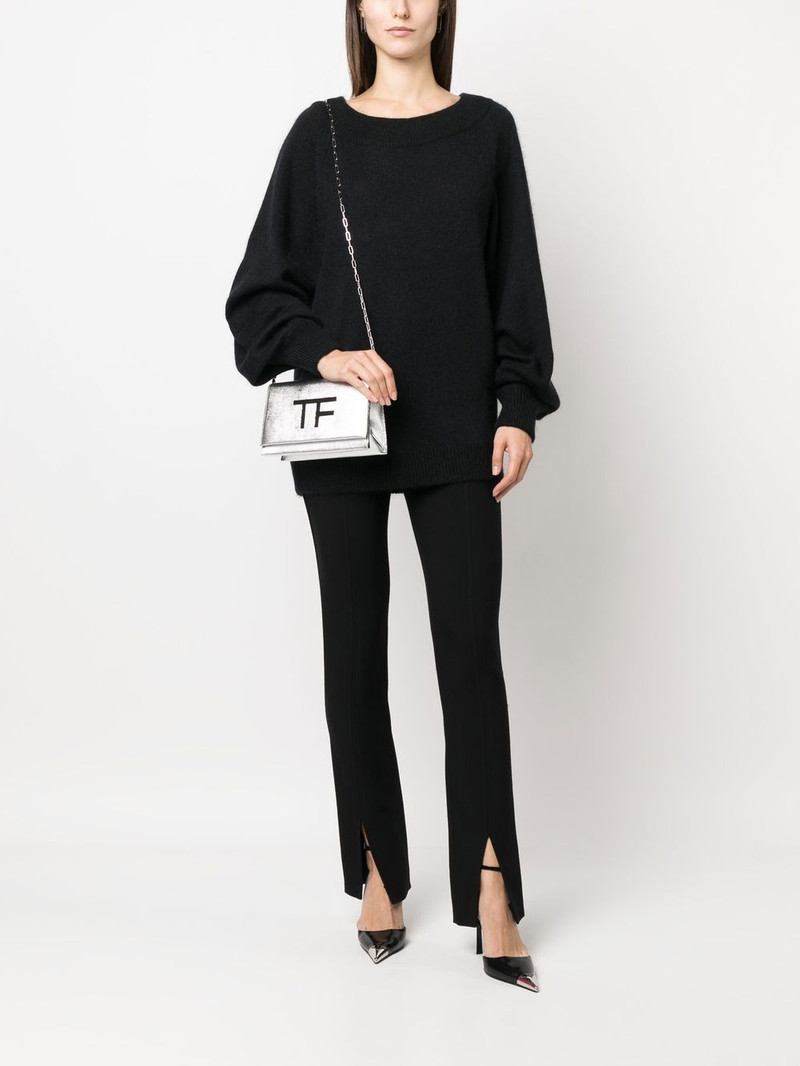 TOM FORD ribbed-knit round neck jumper outlook