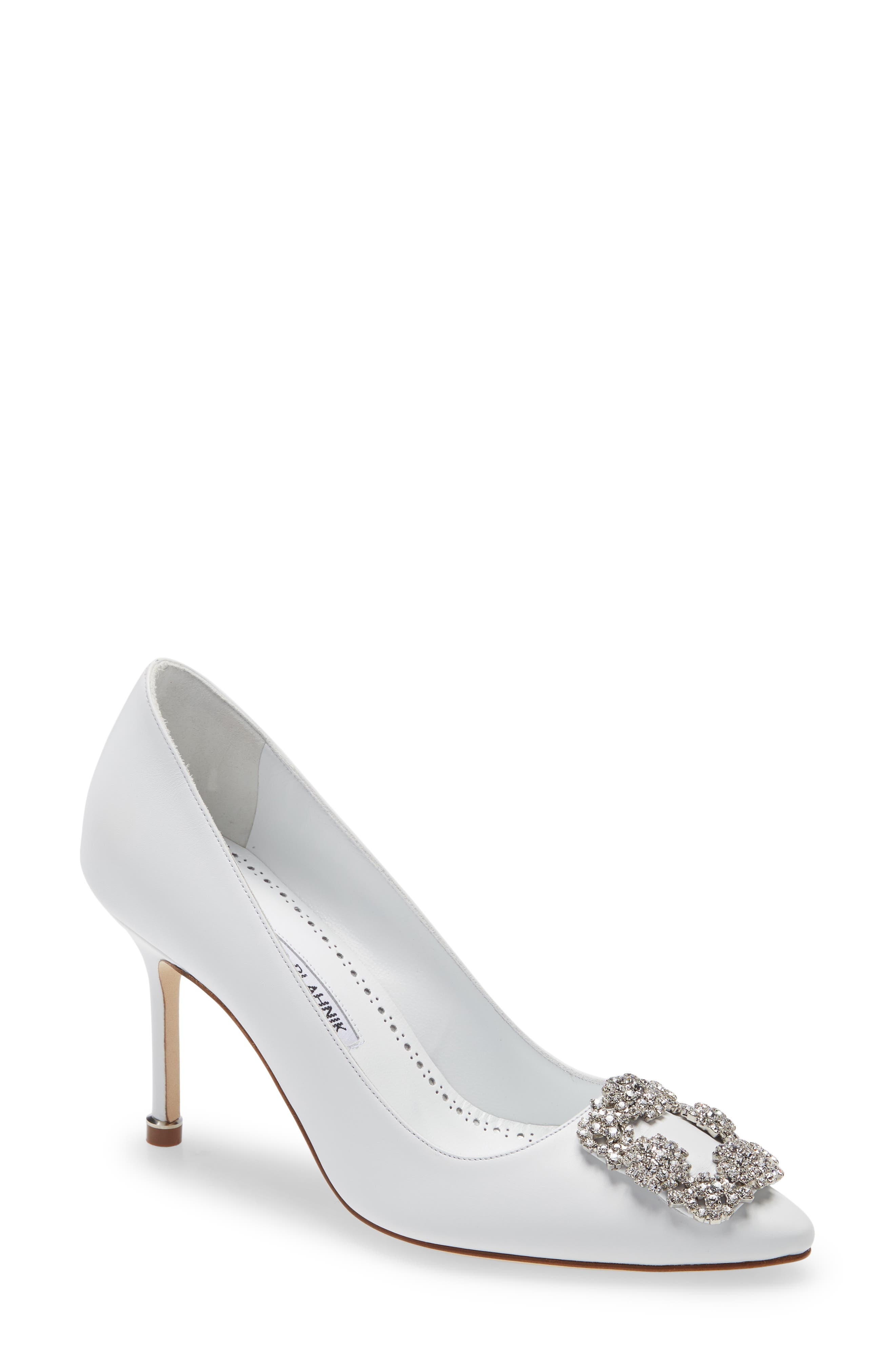 Hangisi Crystal Buckle Pump - 1