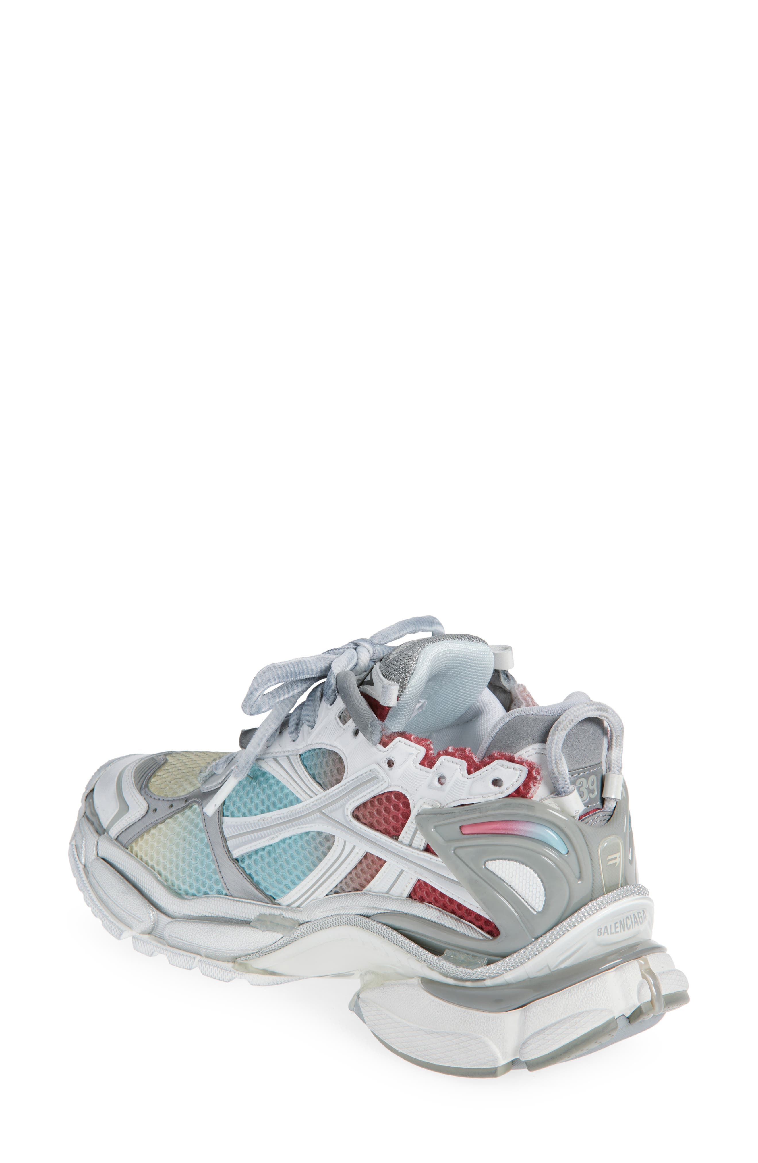 Balenciaga Runner Sneaker in White/Grey/Blue/Red/Beige at Nordstrom - 2