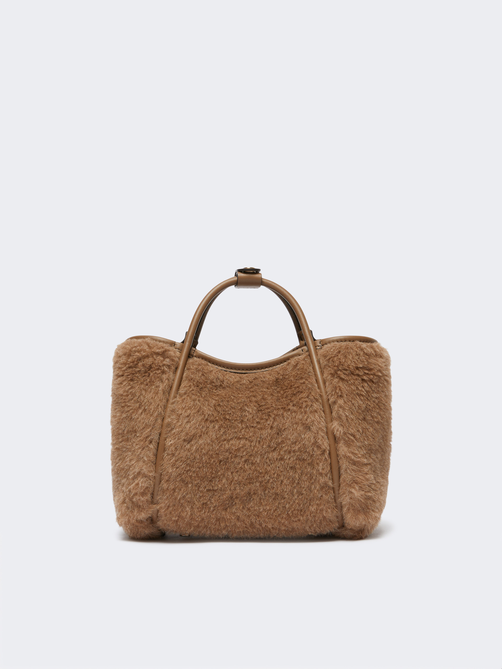 TMARINXS4 Extra-small Marine Bag in alpaca and cashmere Teddy fabric - 3