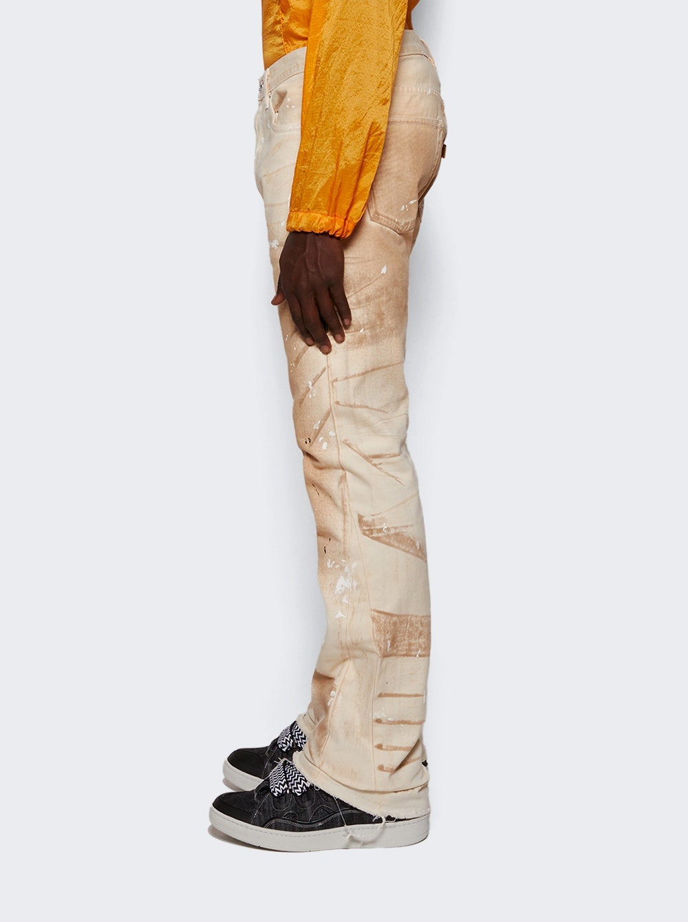 Brisko La Flare Jeans Antique White - 4