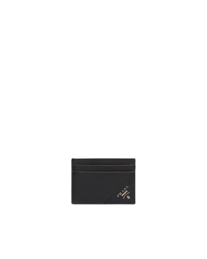 Saffiano 가죽 카드 홀더 - 1