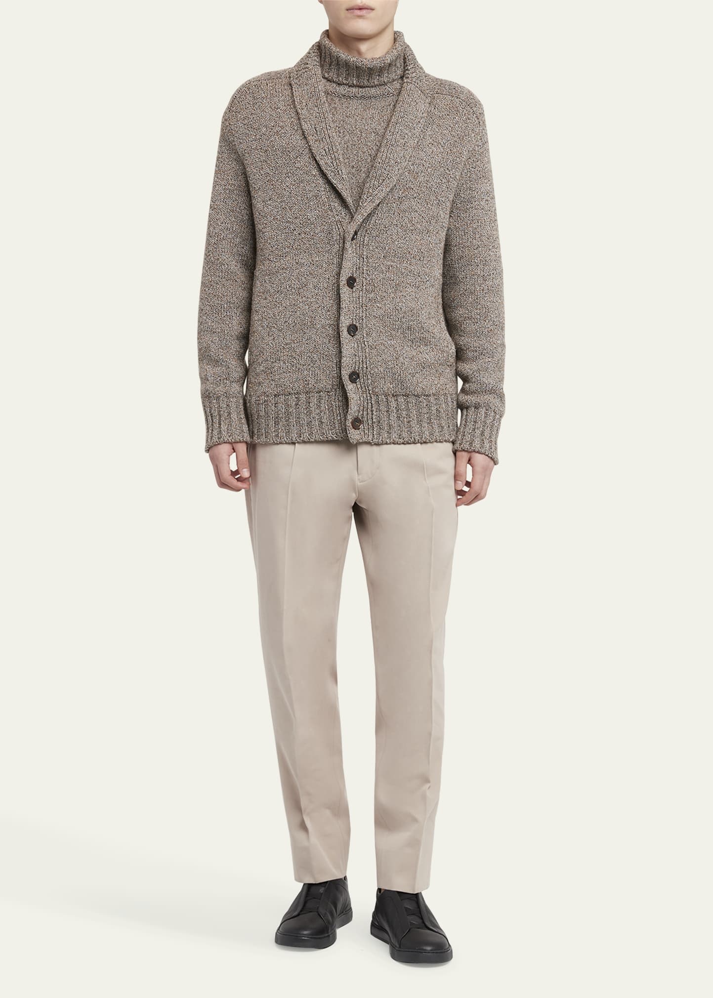 Men's Oasi Cashmere Cardigan Jacket - 2