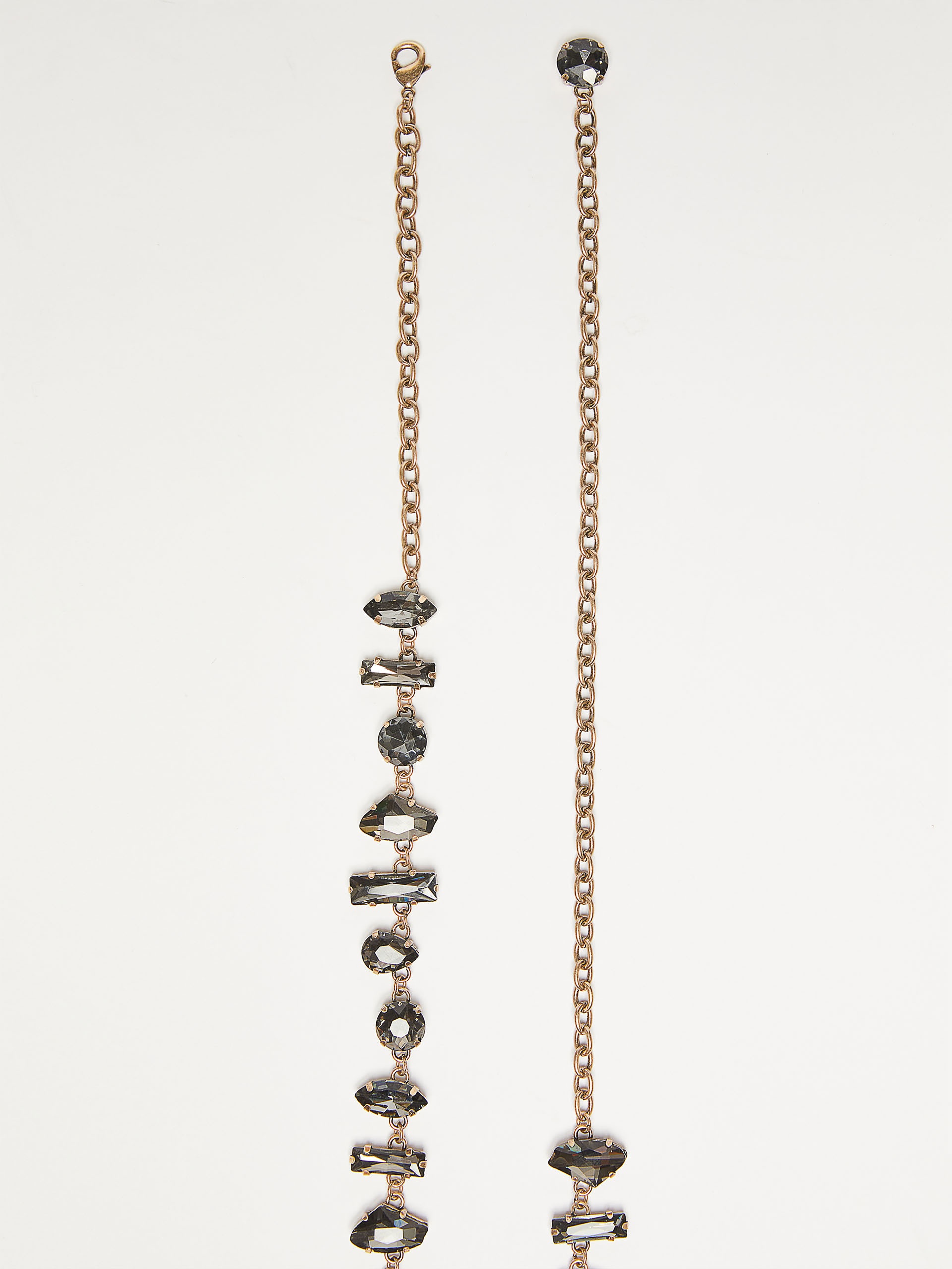 ZEBU Metal and rhinestone belt - 2