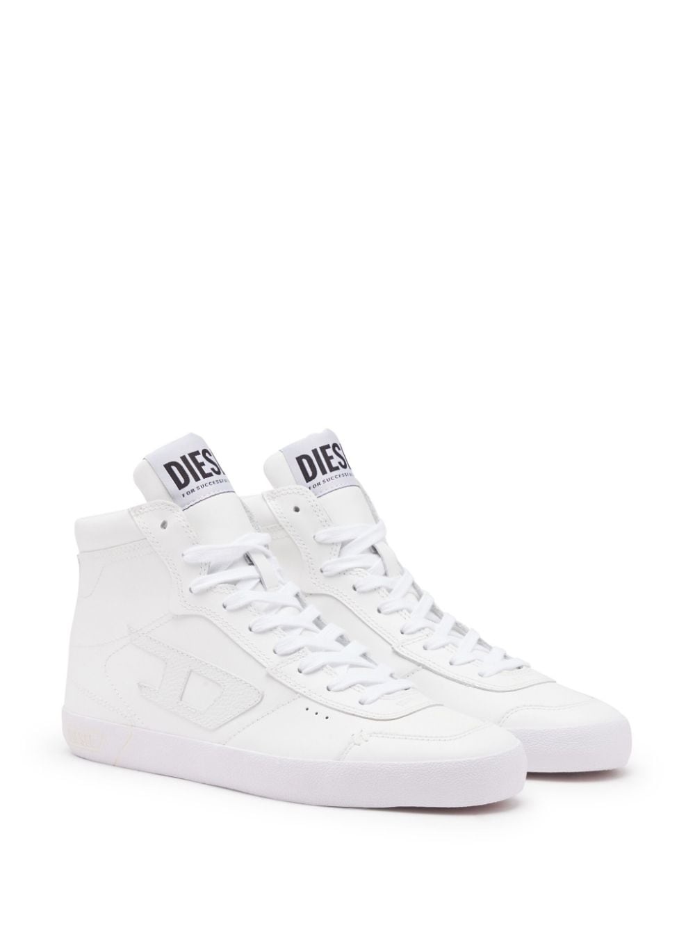 S-Leroji leather high-top sneakers - 2