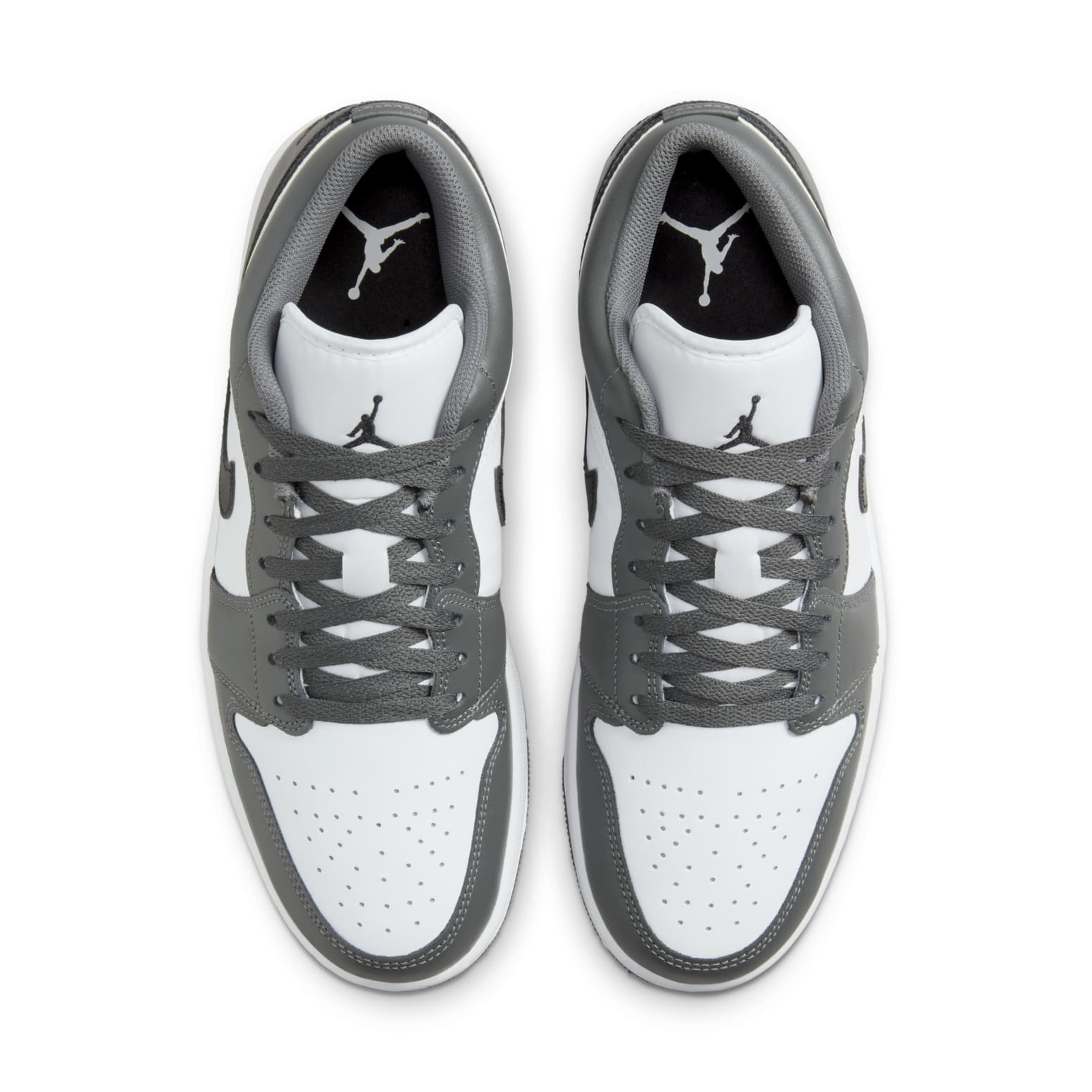 Air Jordan 1 Low 'White Iron Grey' 553558-152 - 4