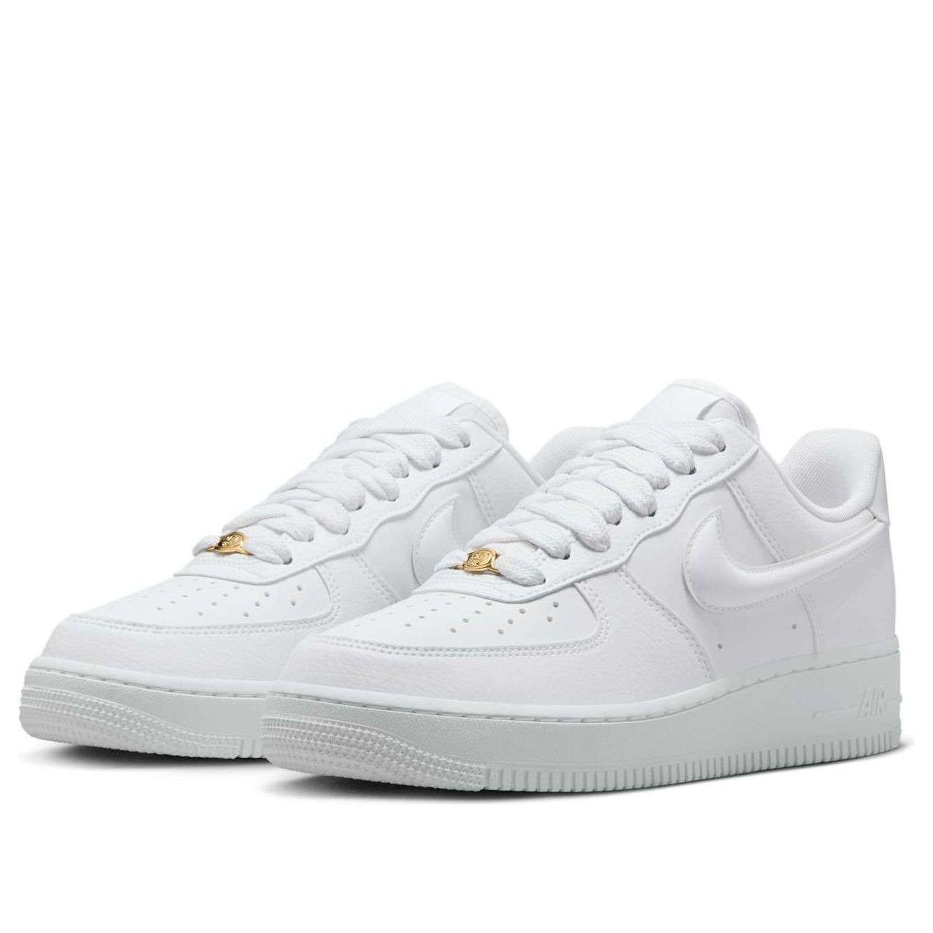 (WMNS) Nike Air Force 1 Low '07 Next Nature 'Triple White Bulbous Swoosh' HF2014-100 - 3
