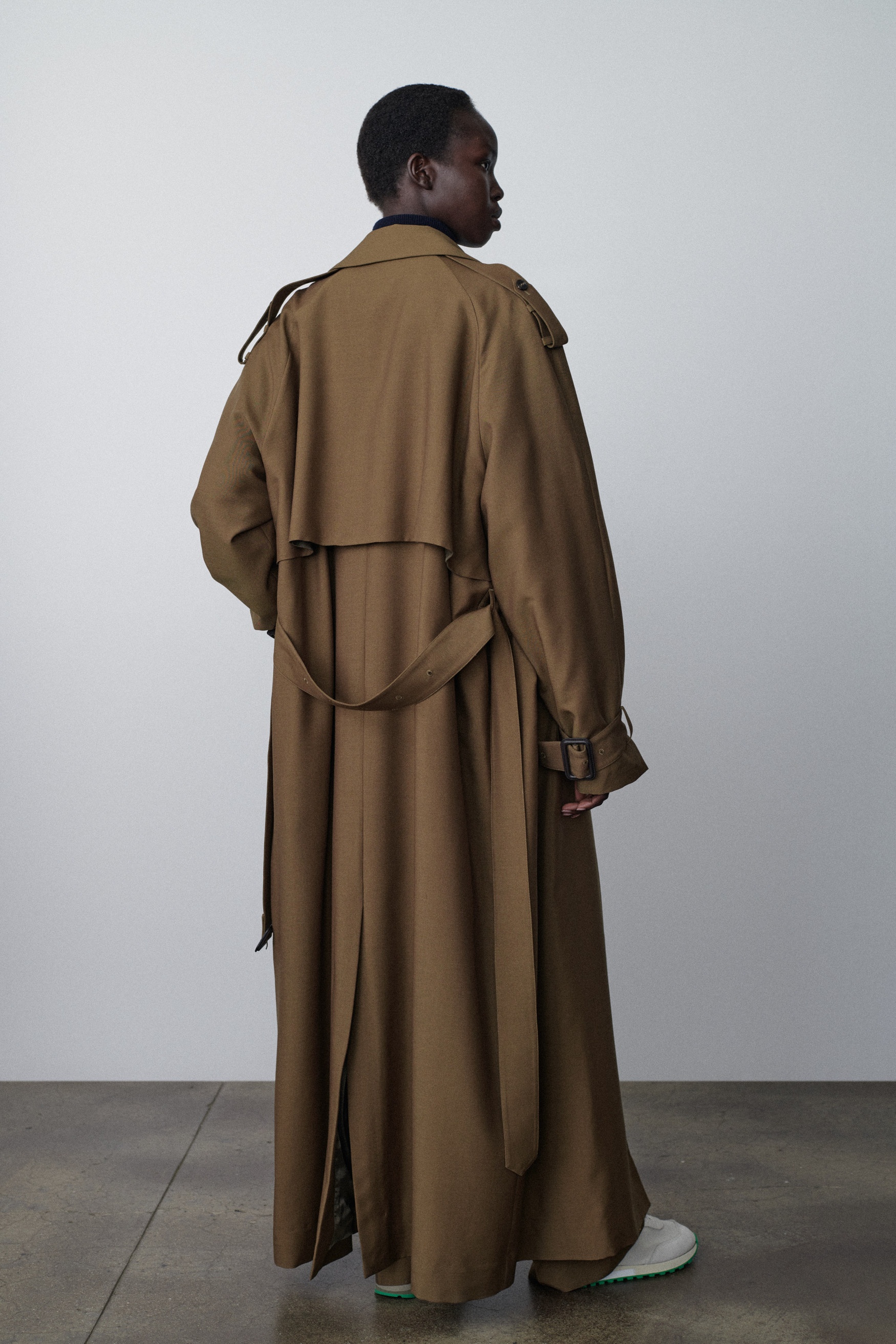 Yeli Coat in Virgin Wool and Mohair - 3