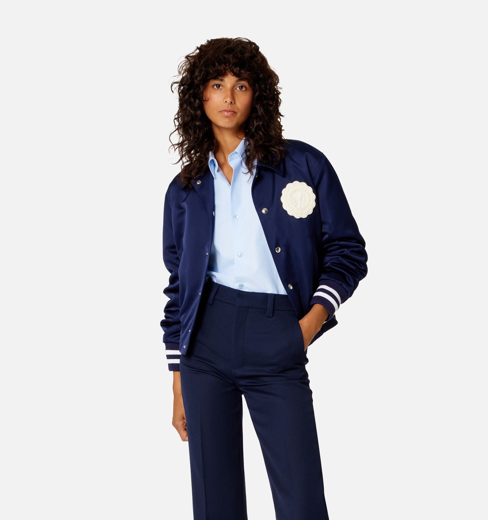 Ami de Coeur Patch Teddy Jacket - 3