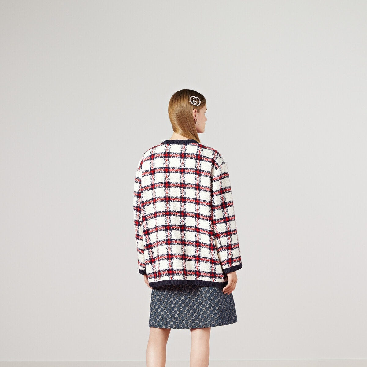 Gucci Check Tweed Jacket - 2