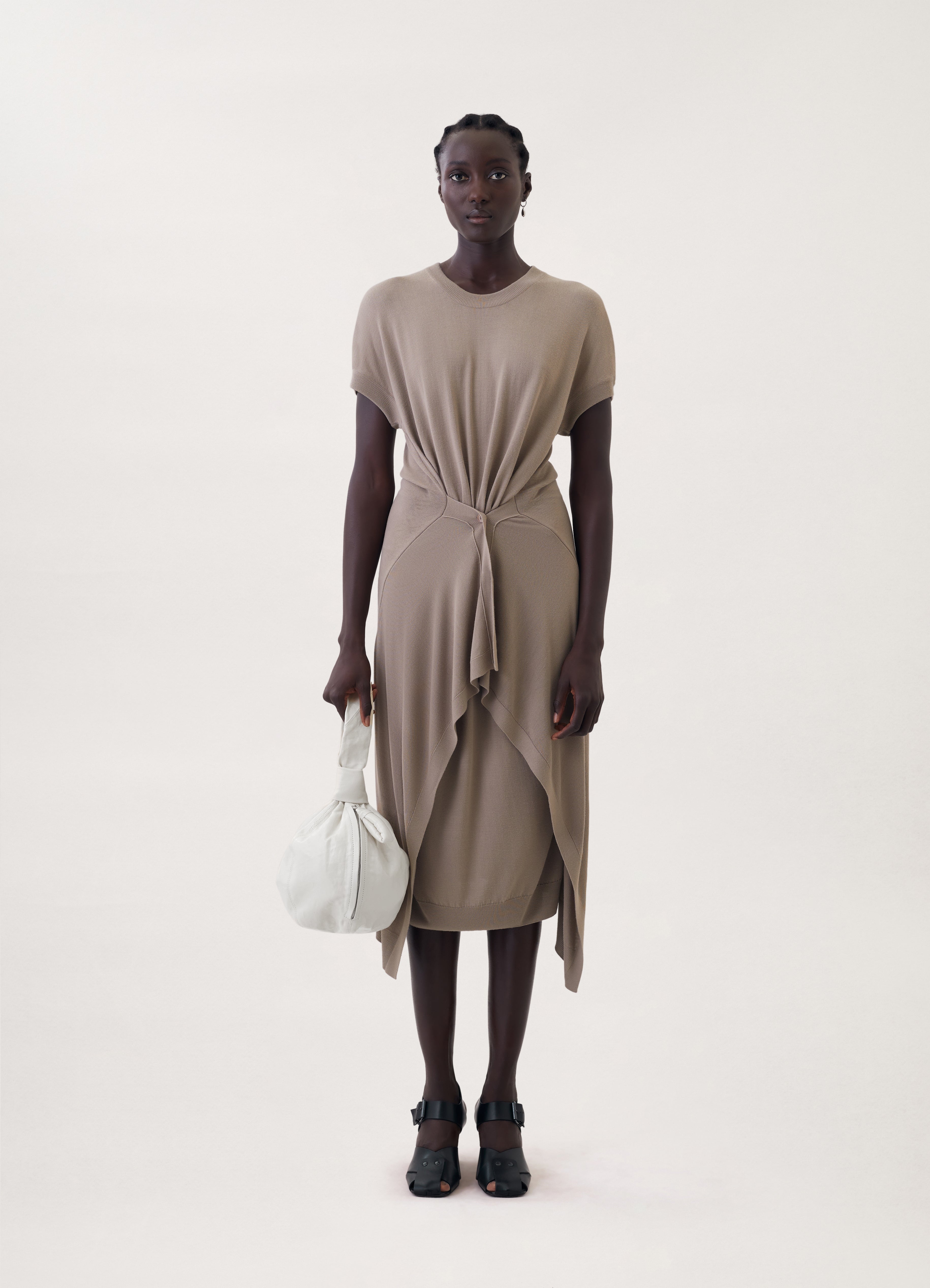 DOUBLE LAYER SKIRT DRESS - 2