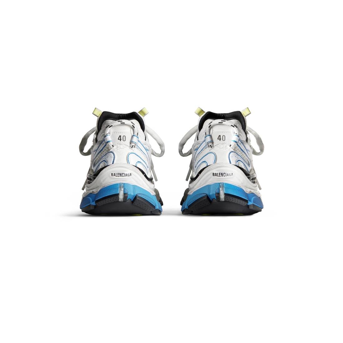 Men's Runner 2.0 Sneaker in White/yellow/blue - 5