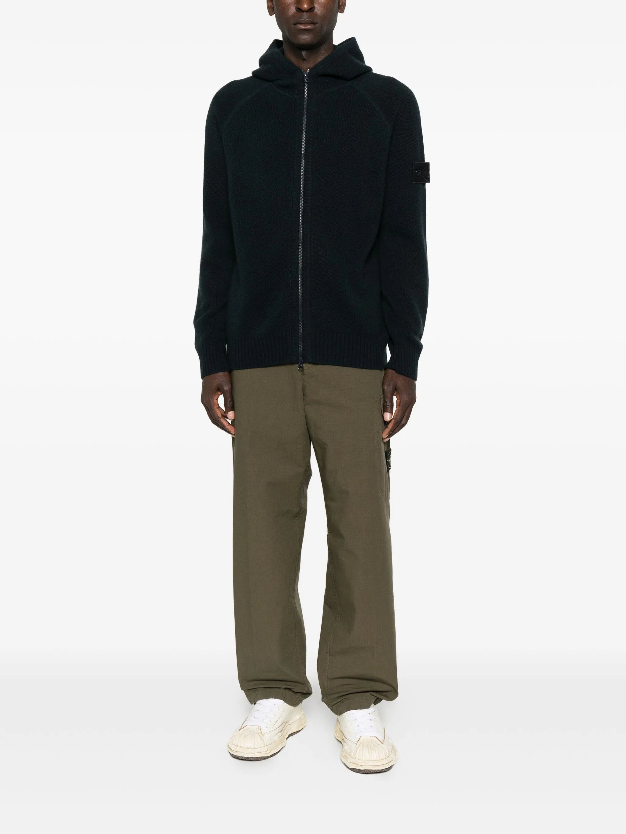 Stone Island Zip-up Hoodie - 4