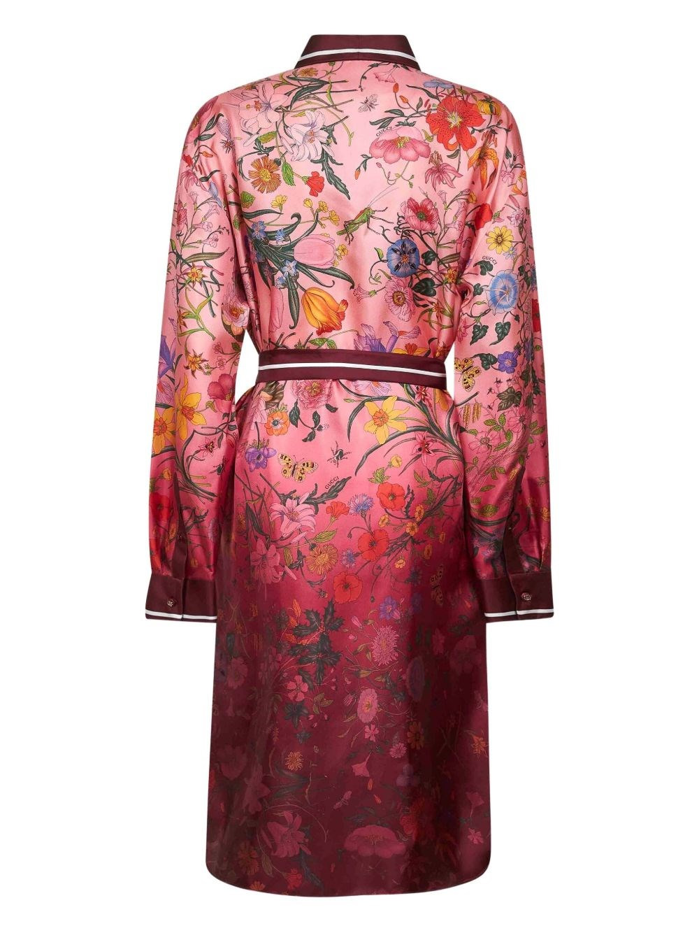Printed silk dress - 2