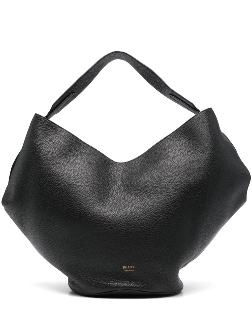 Lotus medium leather shoulder bag - 1