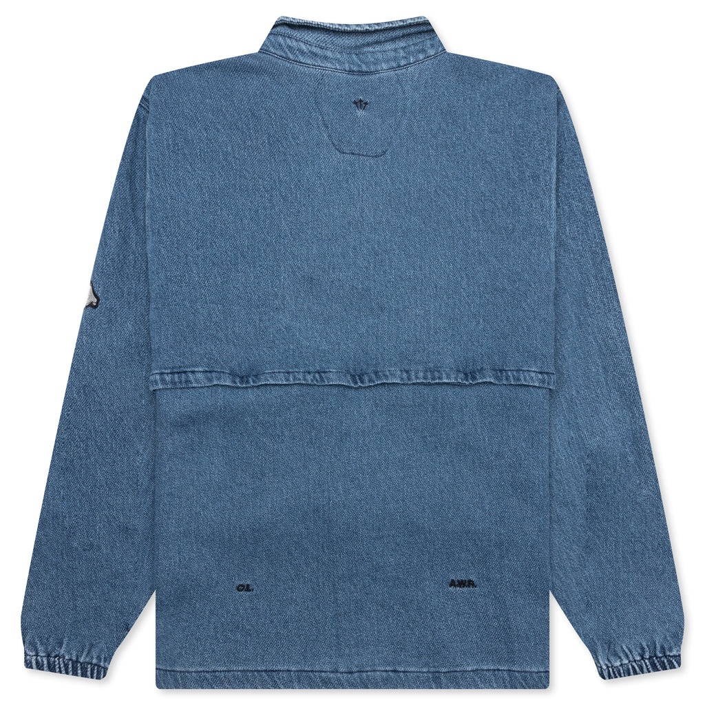 NIKE X NOCTA NRG OPAL DENIM BUTTON DOWN - FRENCH BLUE - 2
