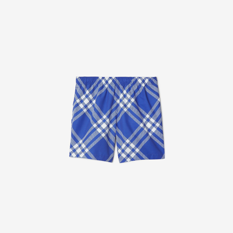 Check Swim Shorts 1