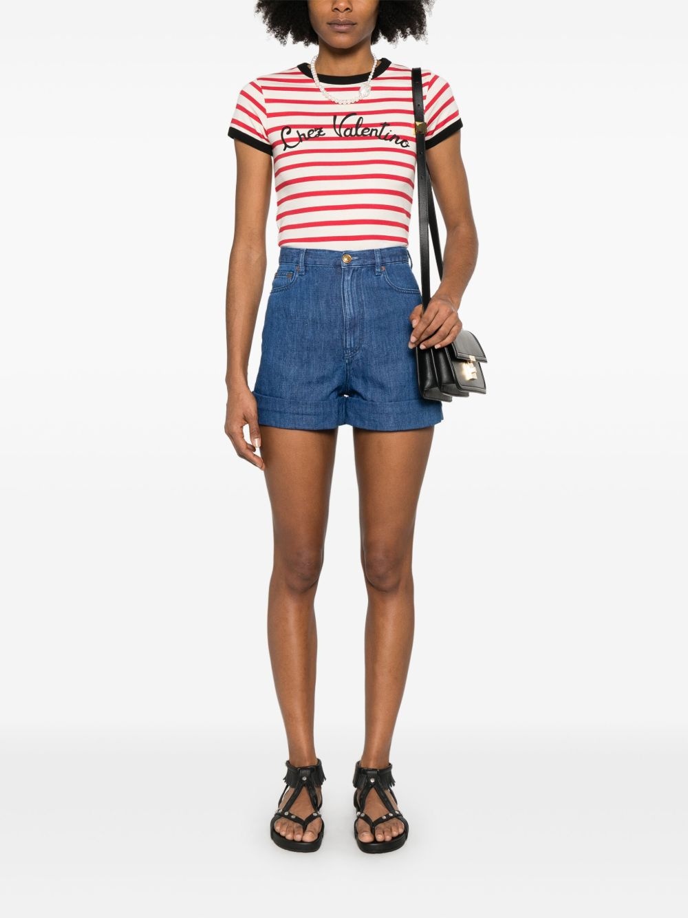 striped T-shirt - 2