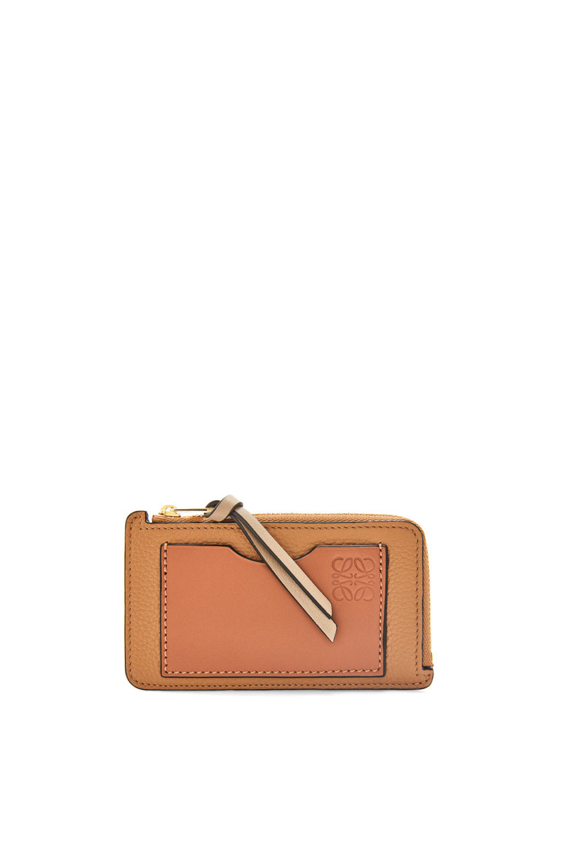 Coin cardholder in soft grained calfskin - 1
