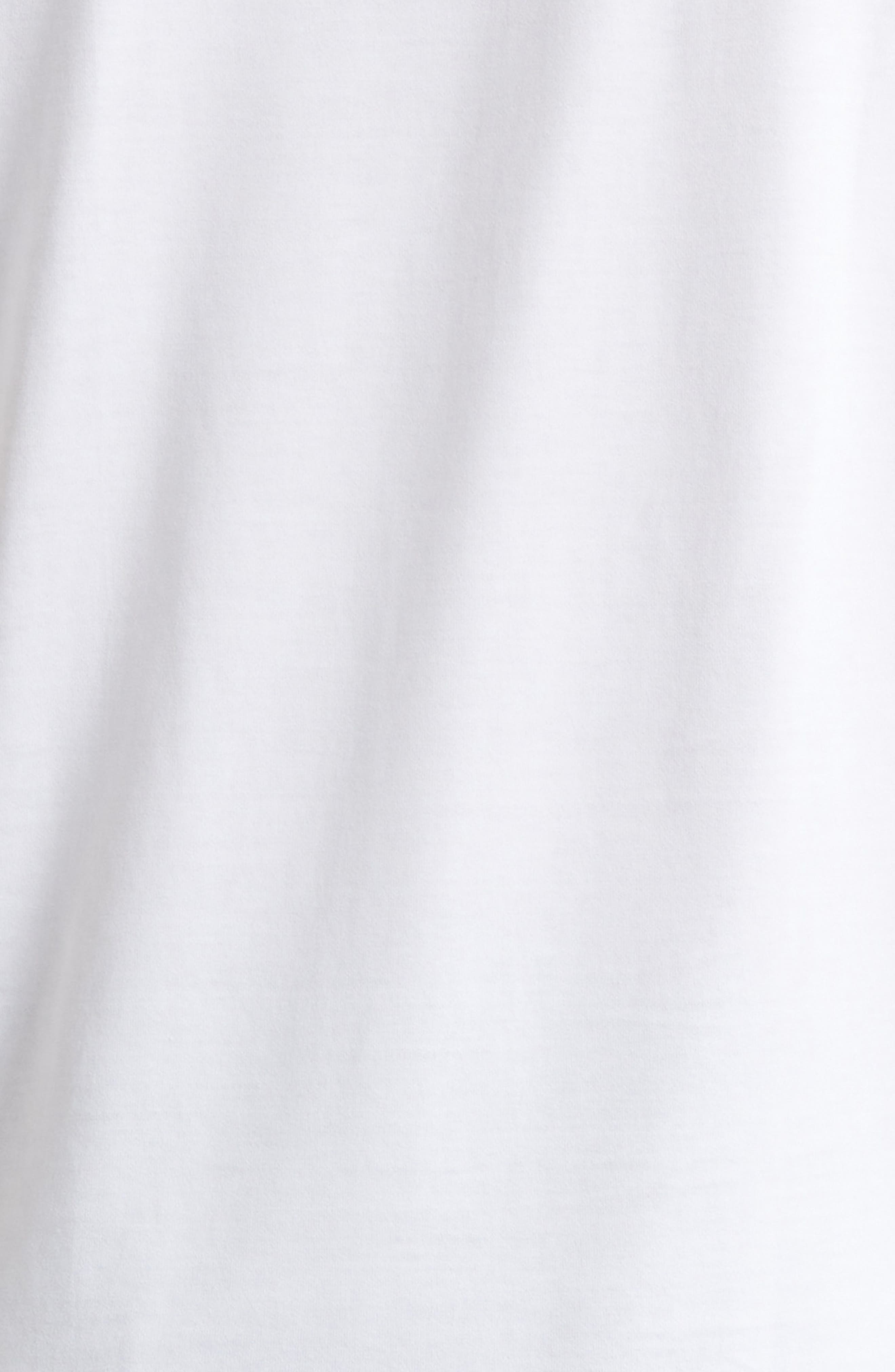 Dolce&Gabbana Flocked Logo T-Shirt in W0800 Bianco Ottico at Nordstrom - 6