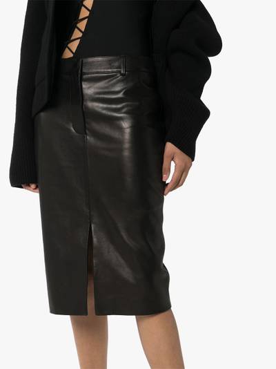 TOM FORD front-slit pencil skirt outlook