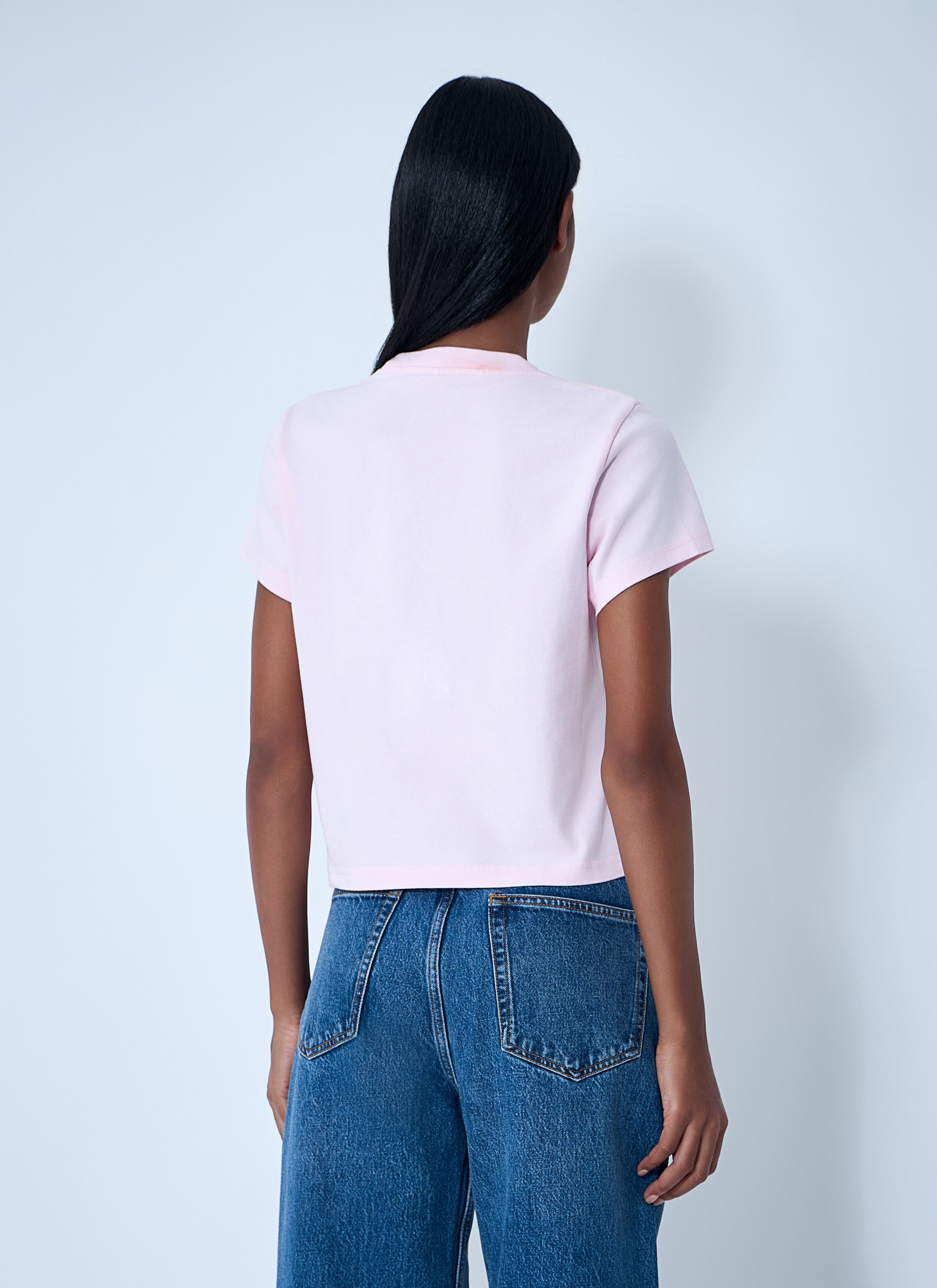 Alexander Wang Women Logo Motif T-Shirt - 4