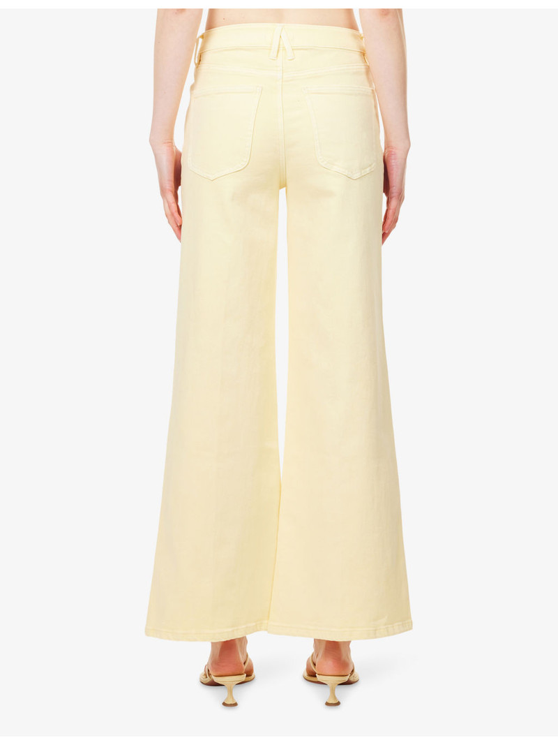 Good Waist Palazzo Stretch-Denim Jeans 4