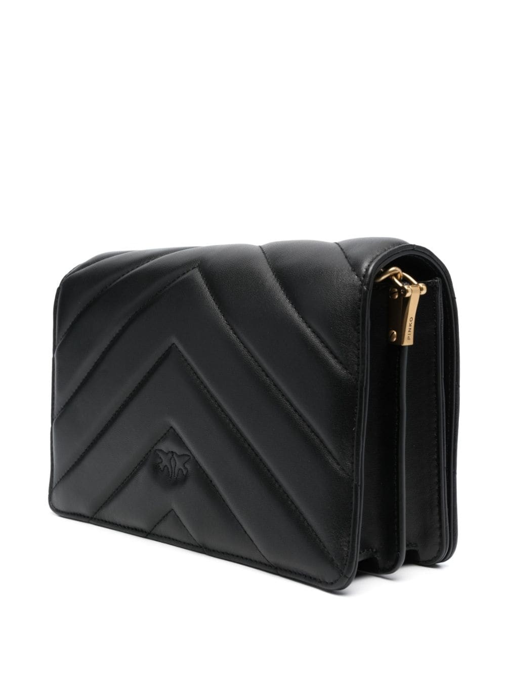 Love quilted leather shoulder bag - 4