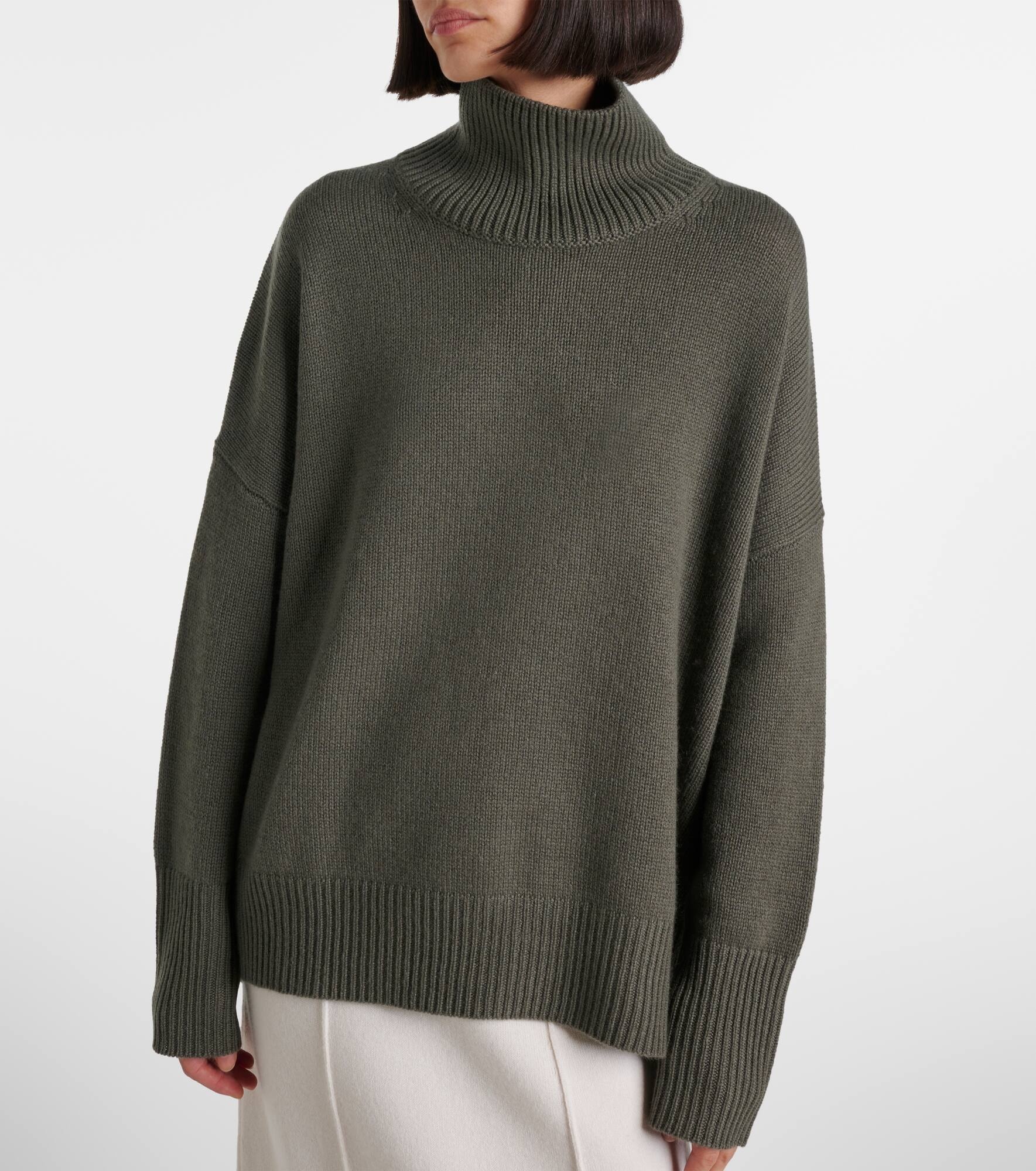 Heidi cashmere turtleneck sweater - 5