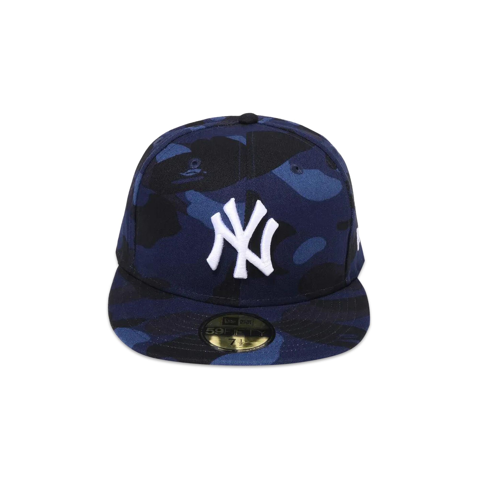 A BATHING APE BAPE x MLB x New Era New York Yankees 59FIFTY Cap Navy REVERSIBLE