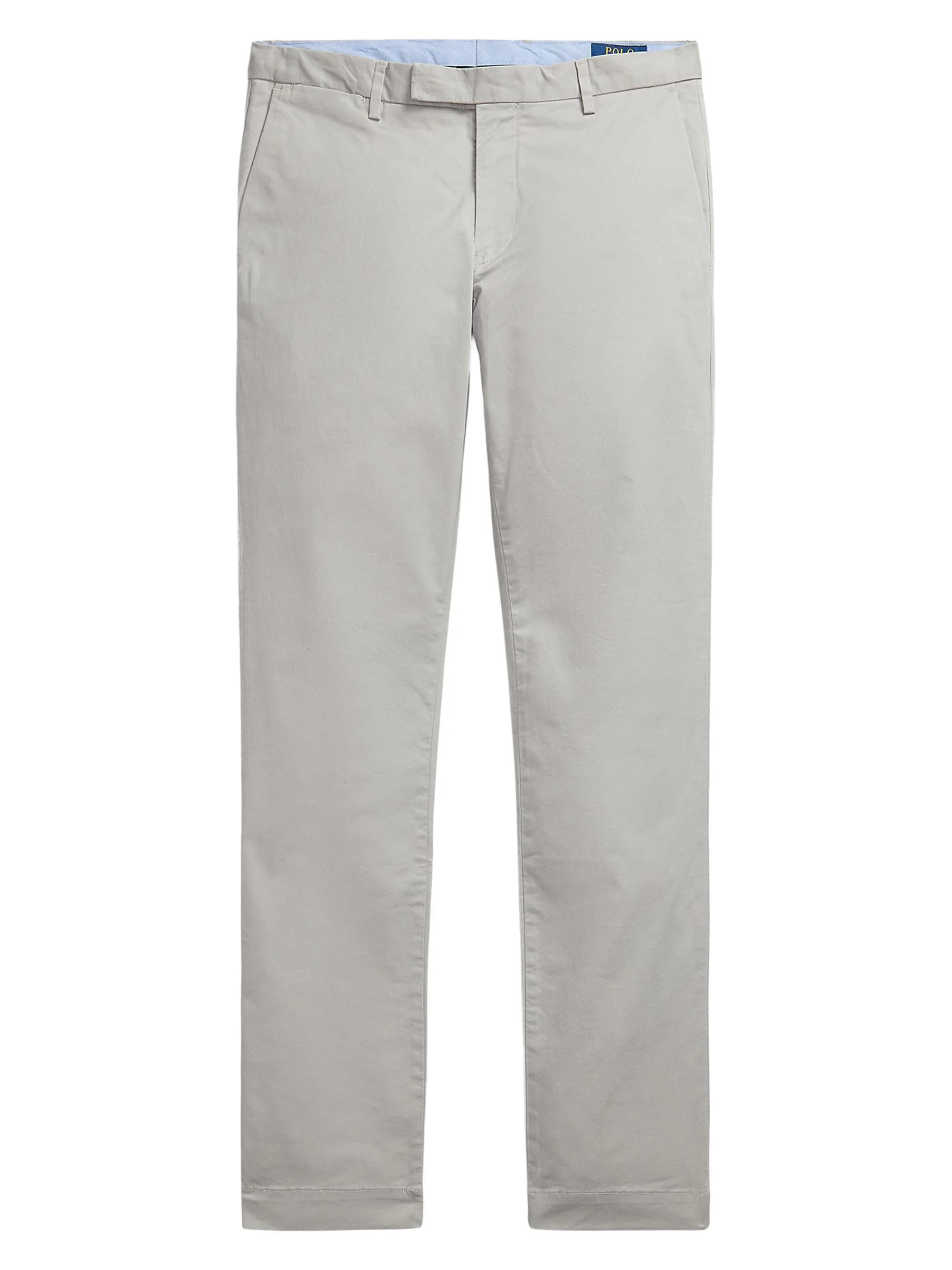 Men's Stretch-Twill Mid-Rise Straight-Leg Pants - Grey Fog - 1