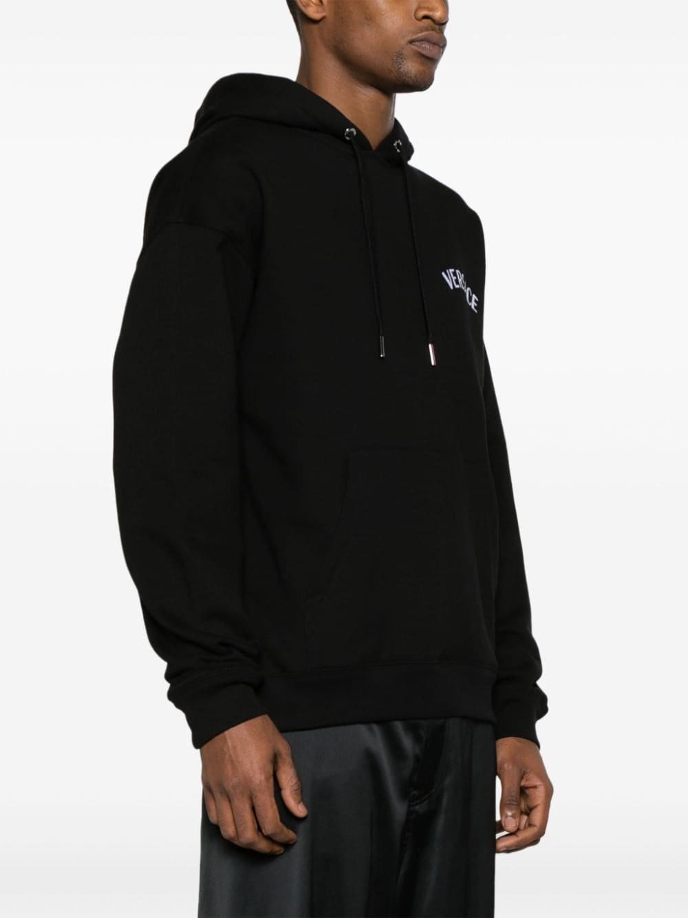 Milano Stamp-embroidered cotton hoodie - 3