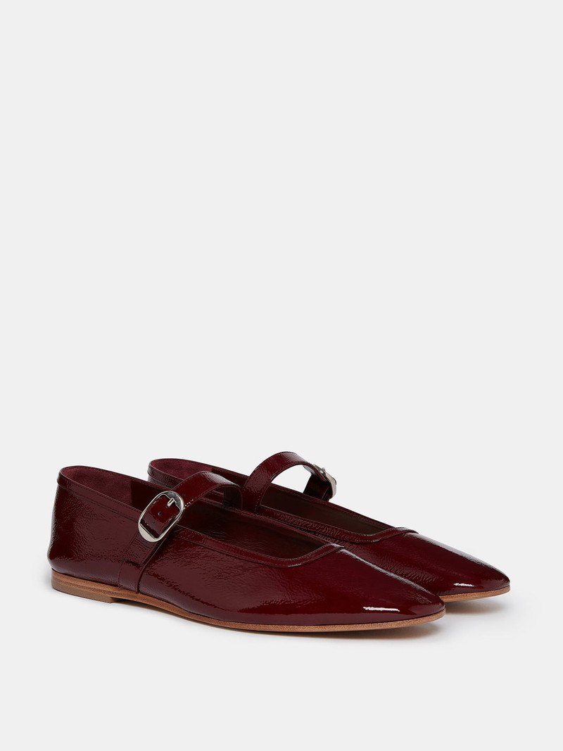 LE MONDE BÉRYL Ballet Mary Jane / Oxblood Patent Leather outlook
