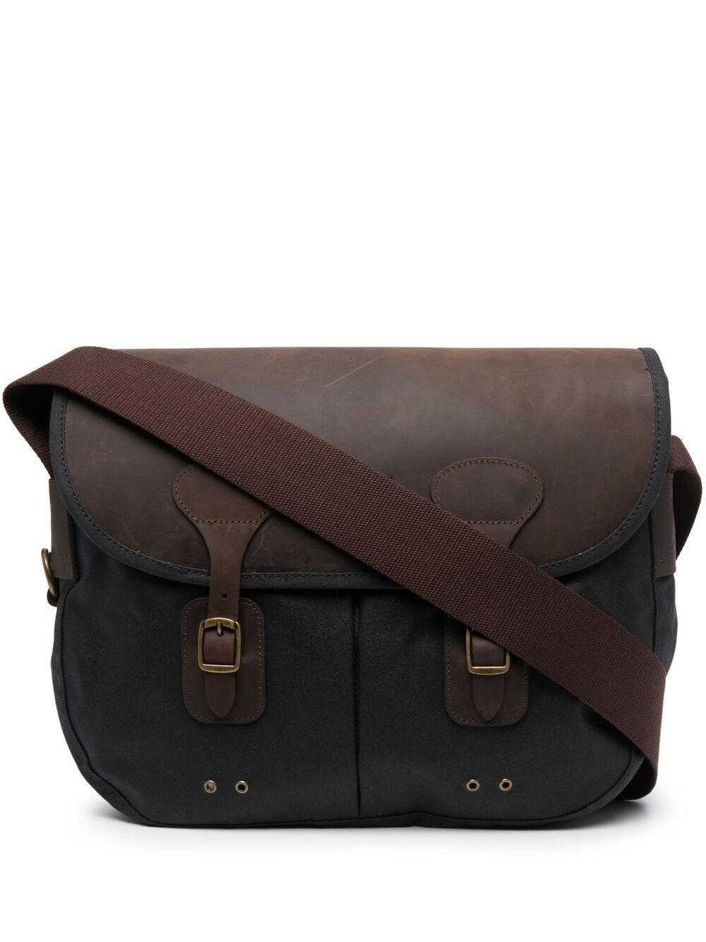 buckle-fastening shoulder bag - 1