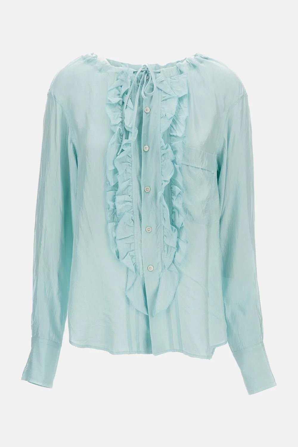 SHIRT WITH RUFFLES - 1