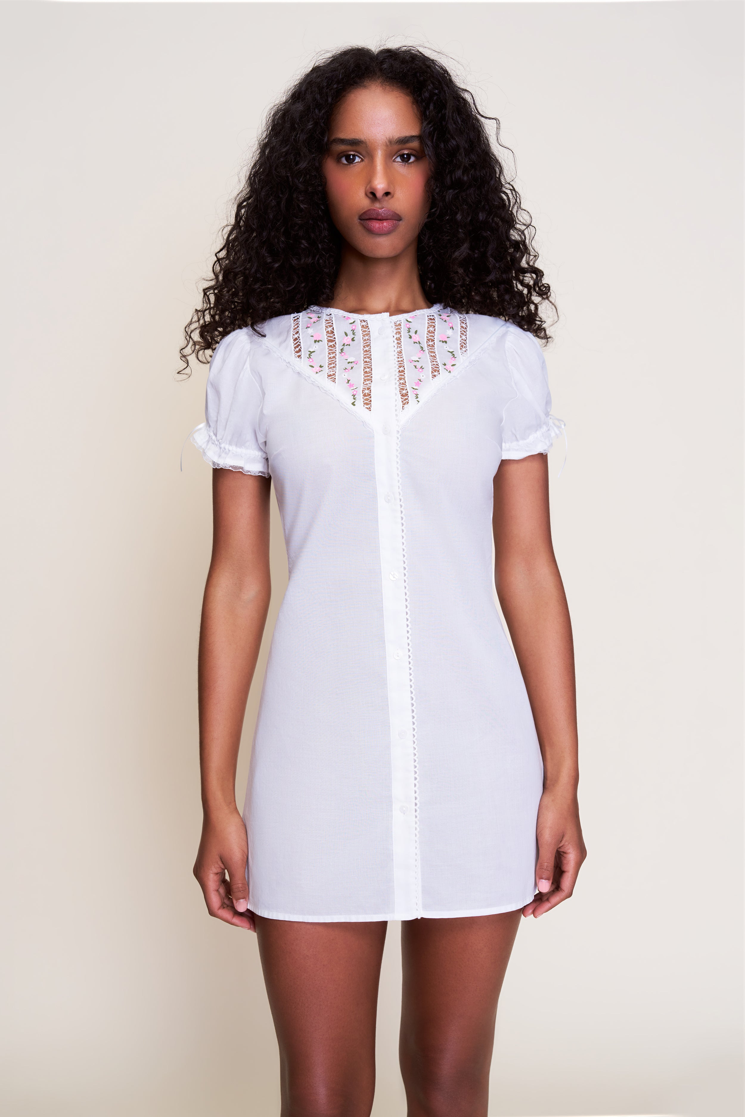 BINA LACE BABYDOLL DRESS - 6