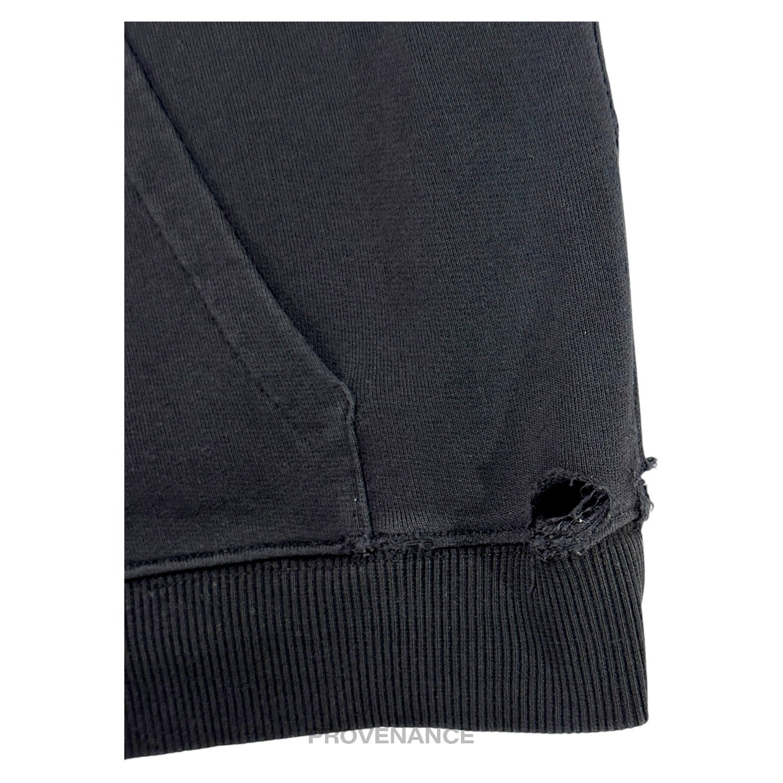 Saint Laurent Paris SLP Logo Hoodie - Black S - 6