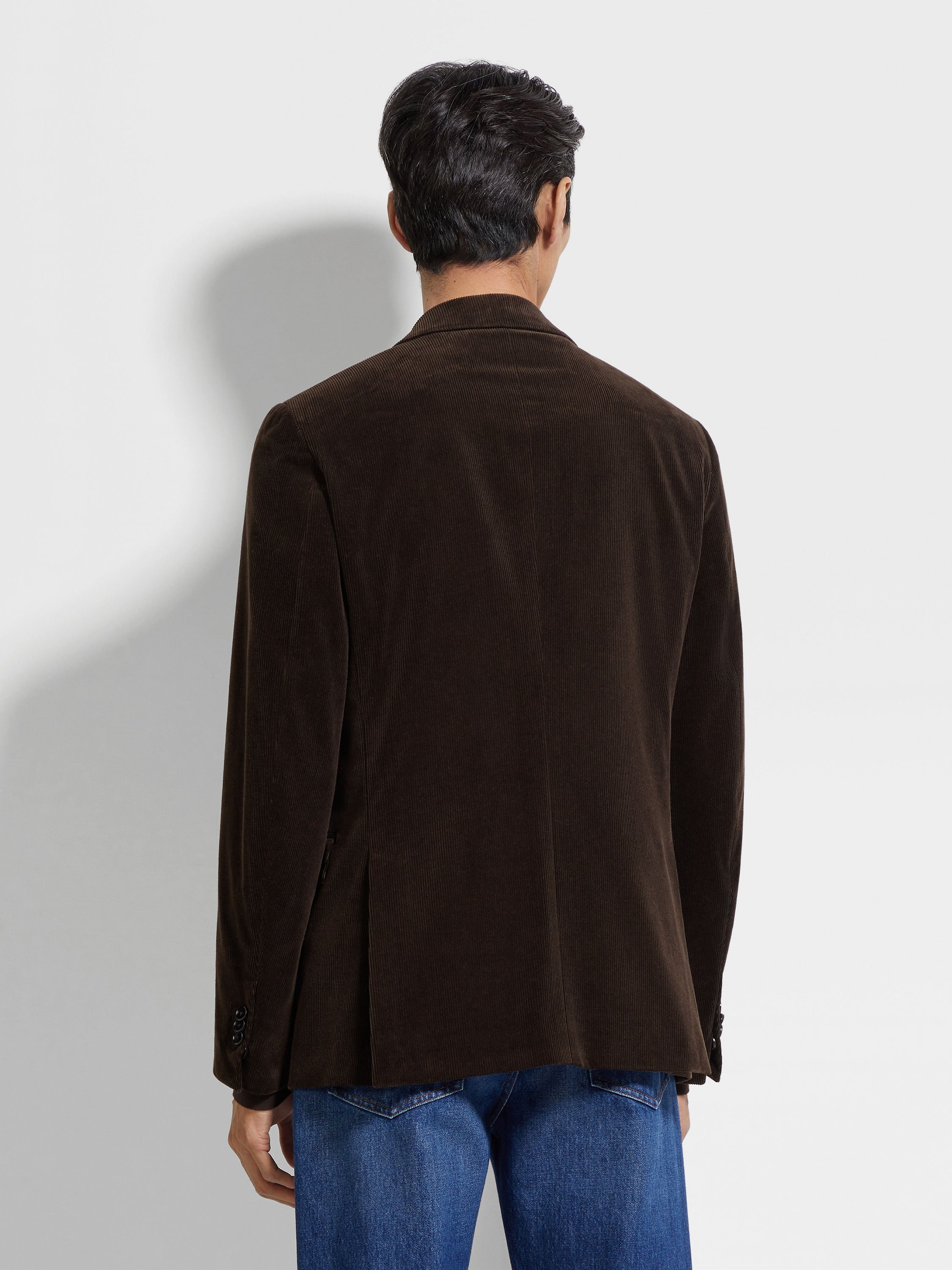 DARK BROWN CASHCO JACKET - 5