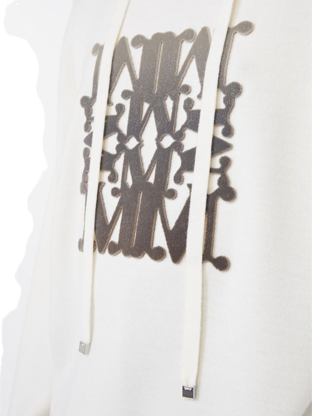 logo-embellishment hoodie - 4