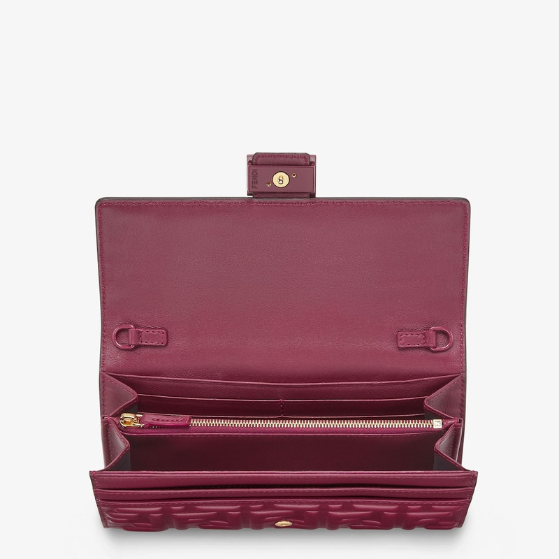 Baguette Continental Wallet With Chain 4