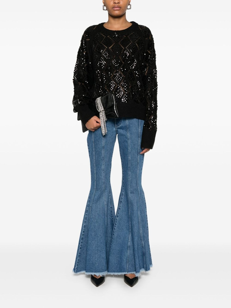 ROTATE sequined sweater outlook