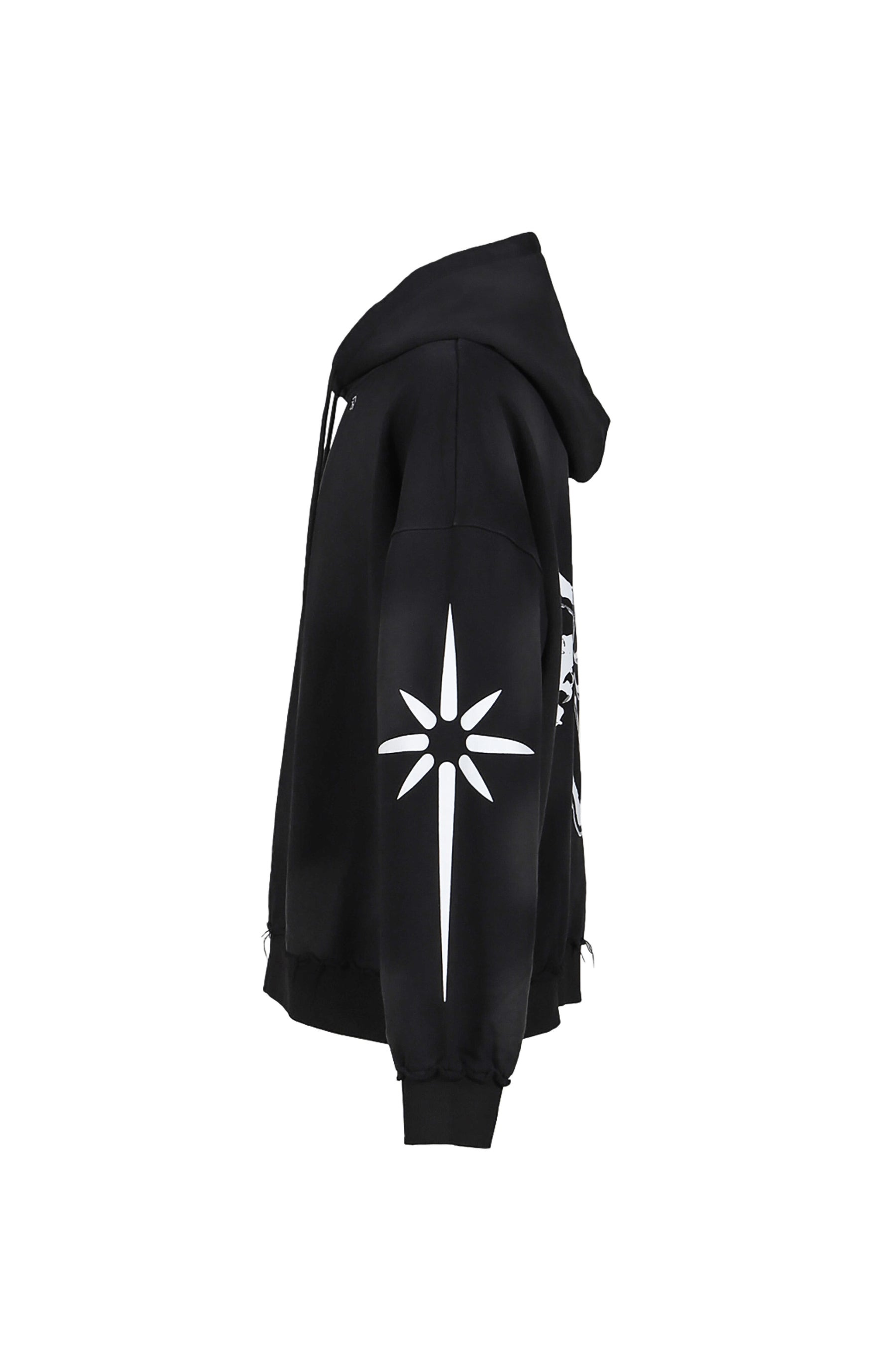 ORIGAMI HOODIE / BLK - 8