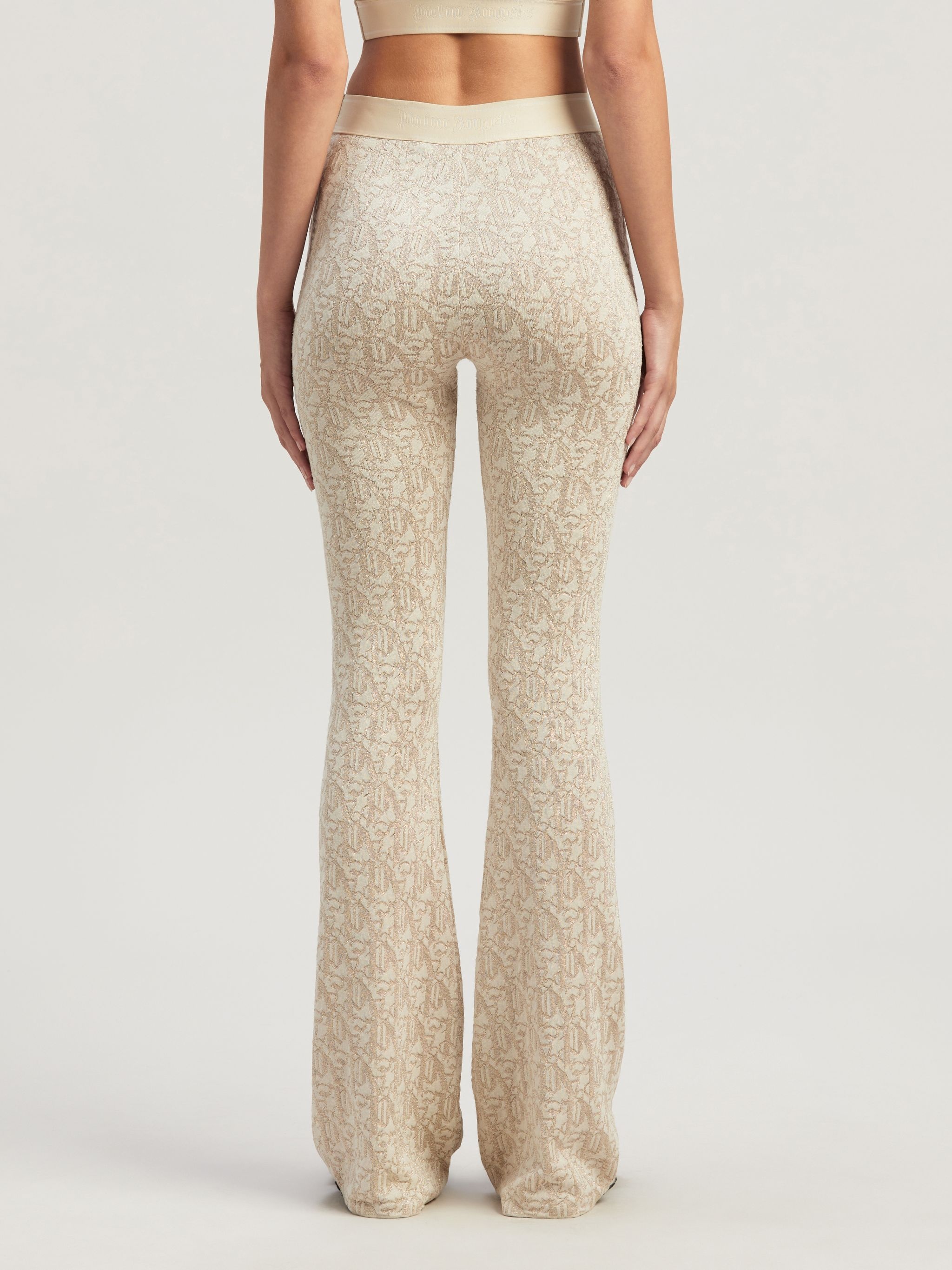 Monogram Jaquard Knit Pants - 5