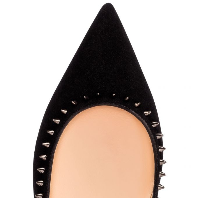 Anjalina Flat BLACK/BLACK GUN - 4