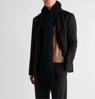 Dries Van Noten Tasselled Merino Wool-Blend Scarf outlook